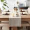 DII® 108" Tonal Recycled Cotton Slubby Rib Table Runner
